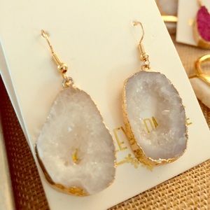 Kinsley Armelle chiffon drop earrings